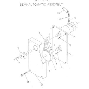 132C Air Drive Semi-Automatic Assembly